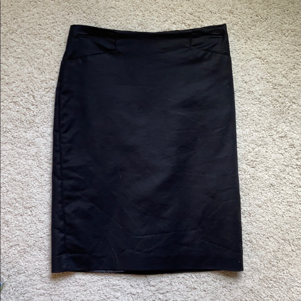 Size 4 black pencil skirt by Van Heusen